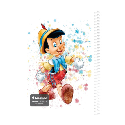 دفتر نقاشی ۶۰ برگ سیمی فانتزی (برند مازلاین)-۶.jpg