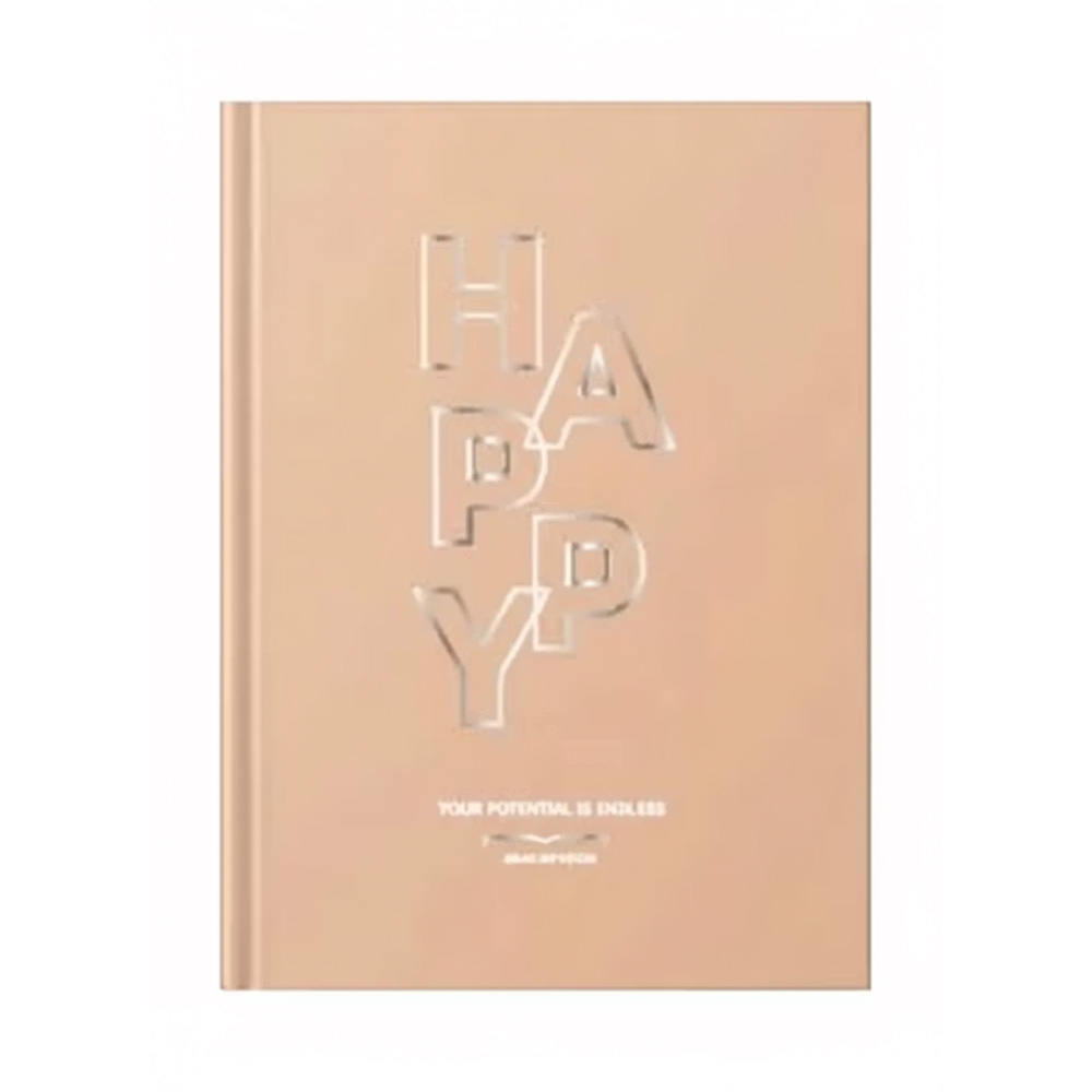 دفتر یادداشت 120 برگ کشدار هپی (برند لانگو)-گلبهی.jpg