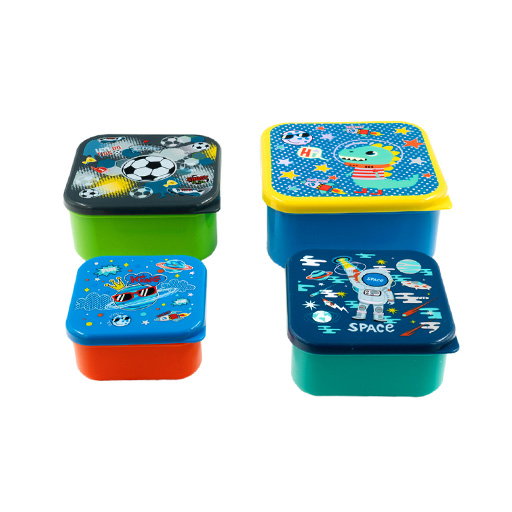 ظرف غذا ست چهار سایز طرح دایناسور (برند وست)-۲.jpg