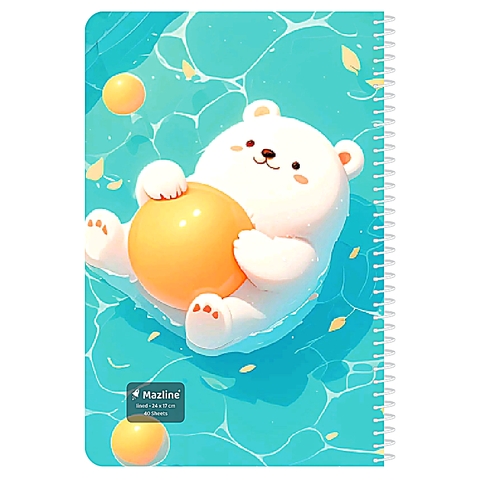  دفتر نقاشی 40 برگ سیمی فانتزی (برند مازلاین)-۱۱.jpeg