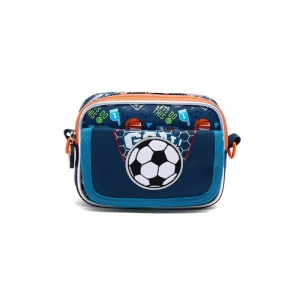کیف رو دوشی دو لایه کوچک طرح توپ فوتبال (برند وست)