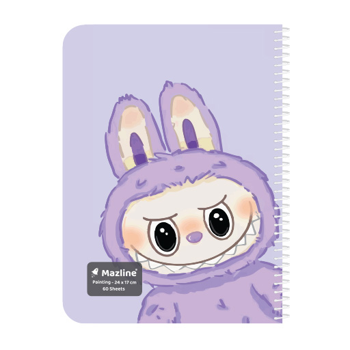 دفتر نقاشی ۶۰ برگ سیمی فانتزی (برند مازلاین)-۸.jpg