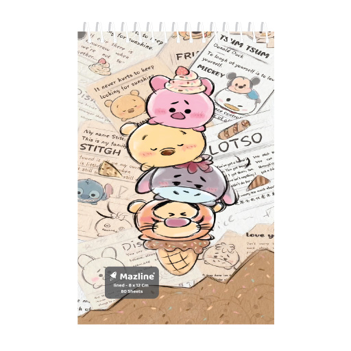 دفتر یادداشت ۱۰۰ برگ سیمی جلد نرم (برند مازلاین)-۶.jpg