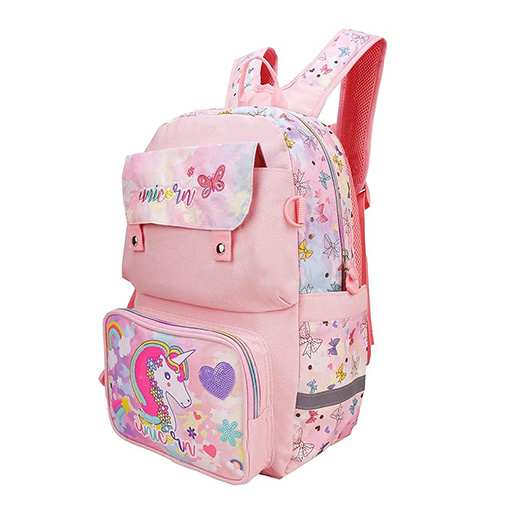 کوله پشتی ۳۰ در ۴۰ سانتیمتر طرح یونیکورن (برند وست)-2.jpg