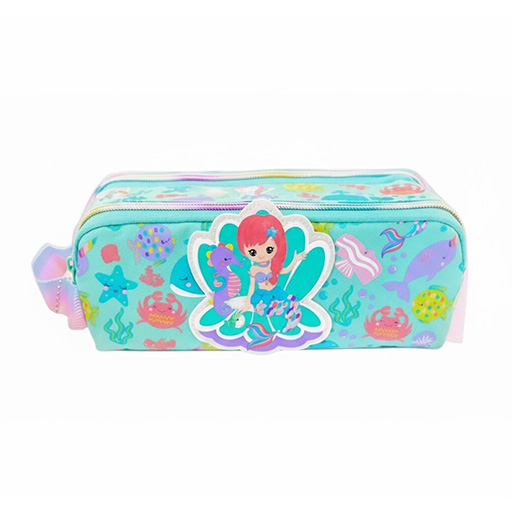 جامدادی دوزیپ دسته دار طرح پری دریایی (برند وست)