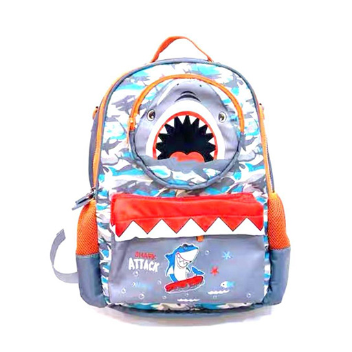 کوله پشتی 38 در 28 سانتیمتر طرح شارک (برند وست)