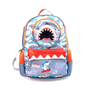 کوله پشتی 38 در 28 سانتیمتر طرح شارک (برند وست)