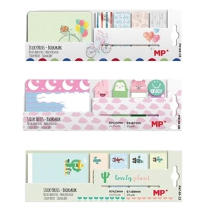 ست استیک نوت ۵ رنگ (برند ام پی)