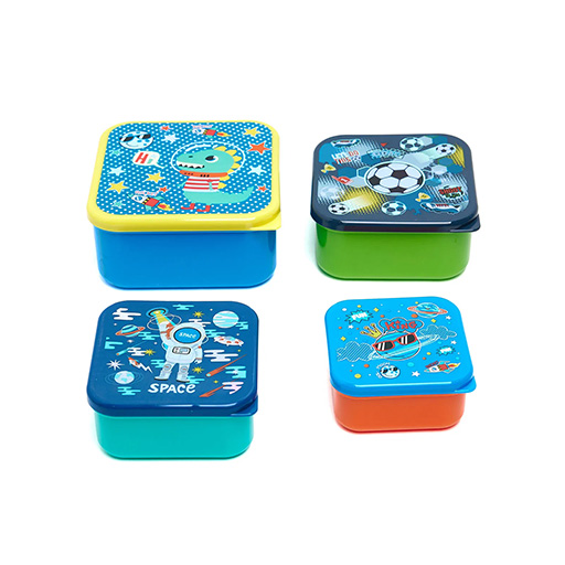 ظرف غذا ست چهار سایز طرح دایناسور (برند وست)