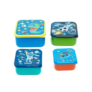 ظرف غذا ست چهار سایز طرح دایناسور (برند وست)