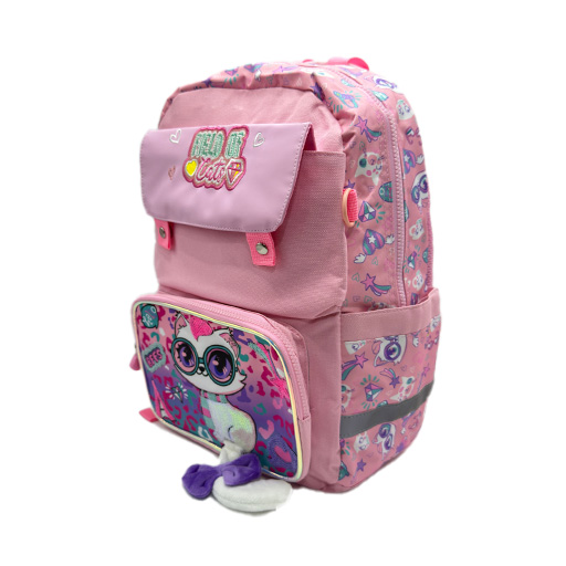 کوله پشتی ۳۰ در ۴۰ سانتیمتر طرح گربه (برند وست)-2.jpg