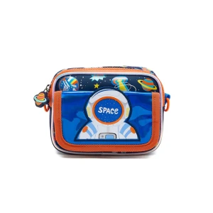 کیف رو دوشی دو لایه کوچک طرح فضانورد (برند وست)