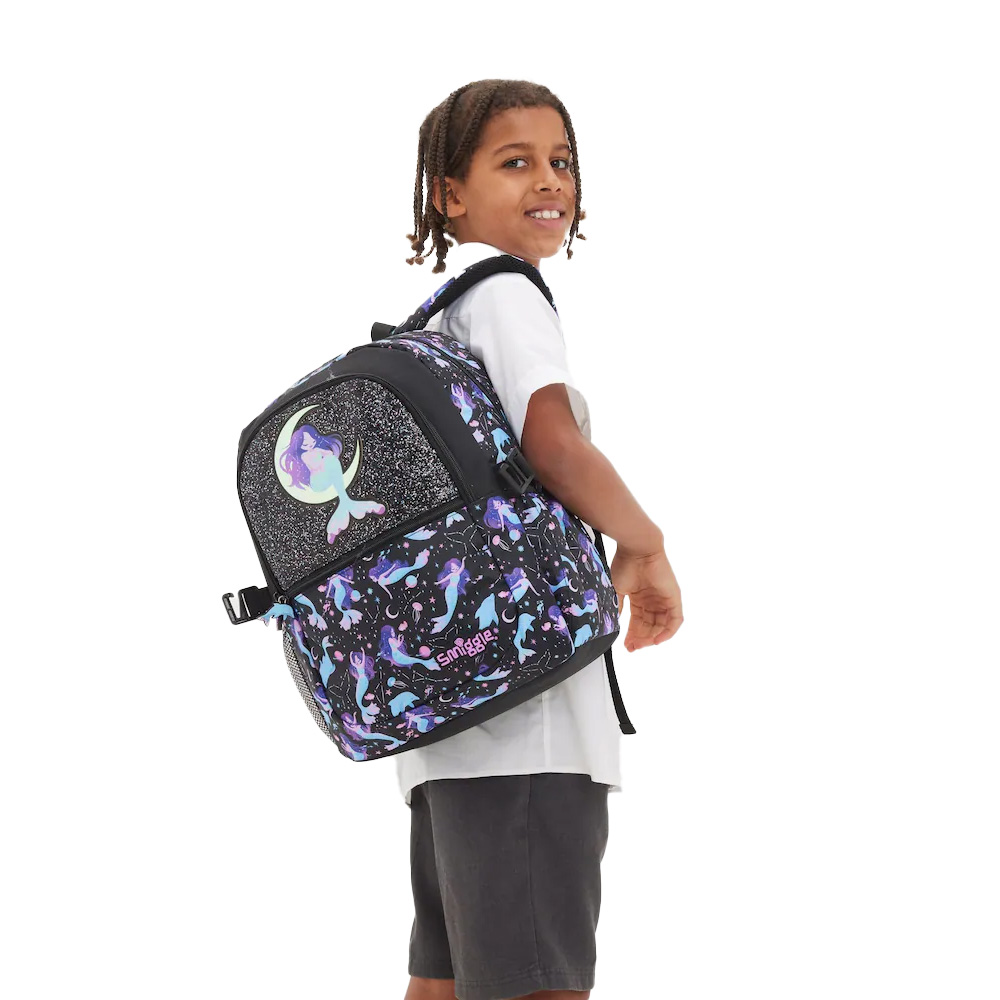 کوله پشتی بزرگ طرح ماه و پری دریایی (برند اسمیگل)-۴.jpg