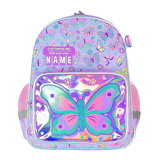 کوله پشتی ۳۳ در ۳۰ سانتیمتر طرح پروانه (برند وست)