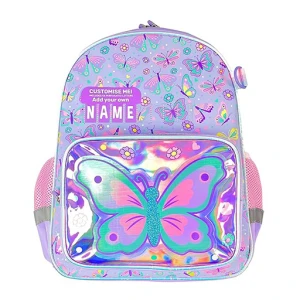 کوله پشتی ۳۳ در ۳۰ سانتیمتر طرح پروانه (برند وست)