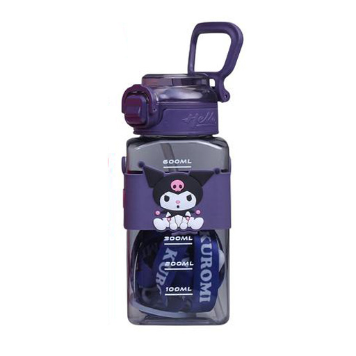 قمقمه سیلیکونی نی دار طرح کرومی