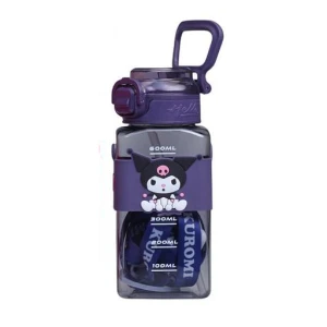 قمقمه سیلیکونی نی دار طرح کرومی