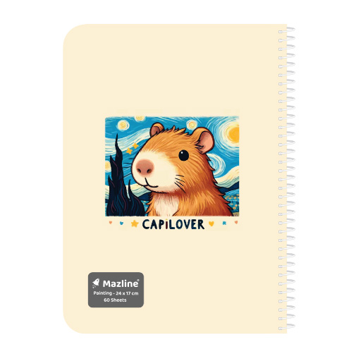 دفتر نقاشی ۶۰ برگ سیمی فانتزی (برند مازلاین)-۱۲.jpg