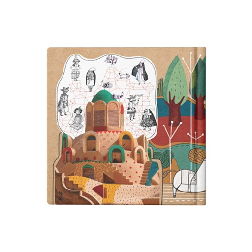 دفتر بولت ژورنال ۱۰۰ برگ مربع جلد سخت (برند مستر نوت)-۲.png