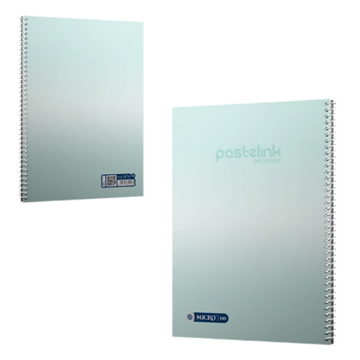 دفتر 80 برگ سیمی طرح پاستلینک (برند میکرو) -۳.jpg