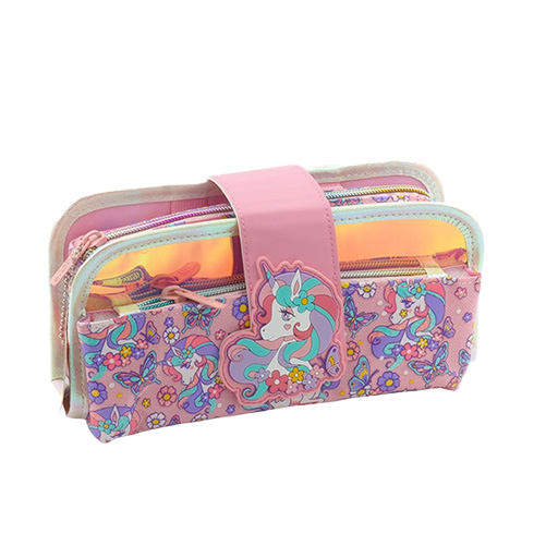 جامدادی دوزیپ طرح یونیکورن (برند وست)