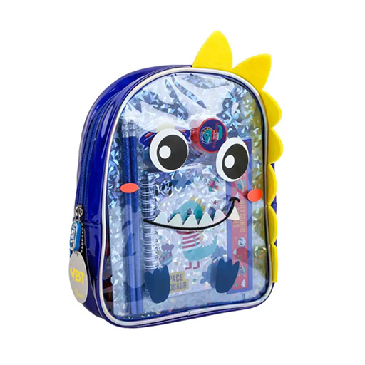 ست لوازم التحریر همراه با کیف طرح دایناسور (برند وست)-4.jpg