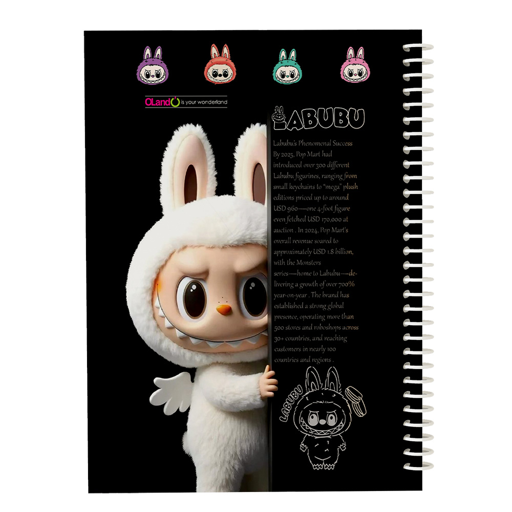 دفتر ۵۰ برگ سیمی طرح لبوبو (برند اُلند)-6.jpg