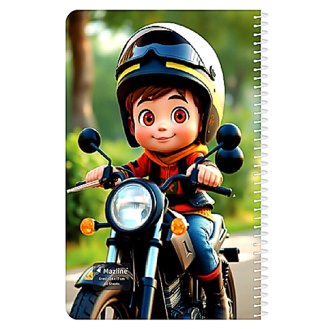  دفتر نقاشی 40 برگ سیمی فانتزی (برند مازلاین)-۸.jpeg