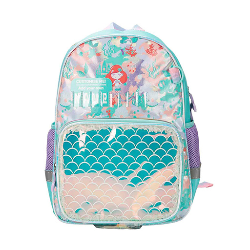 کوله پشتی ۳۳ در ۳۰ سانتیمتر طرح پری دریایی (برند وست)