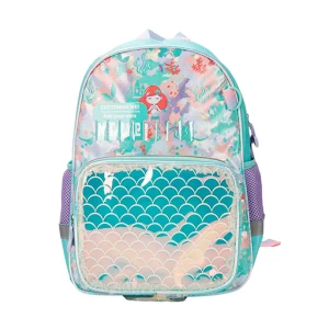 کوله پشتی ۳۳ در ۳۰ سانتیمتر طرح پری دریایی (برند وست)