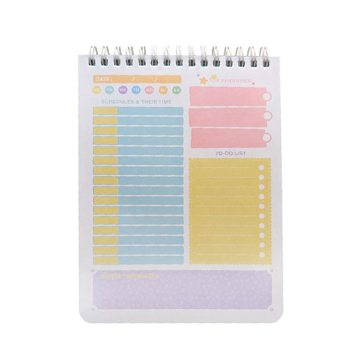 پلنر روزانه 3 ماهه سیمی کشدار سری گردینت جلد سخت (برند پیل)-۲.jpg