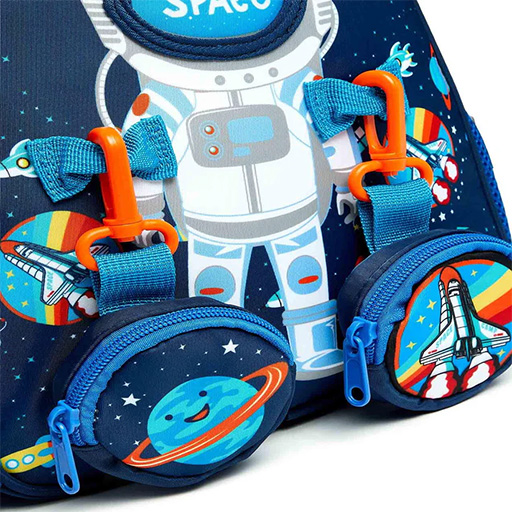 کوله پشتی مهد کودکی طرح فضانورد (برند وست)-۲.jpg