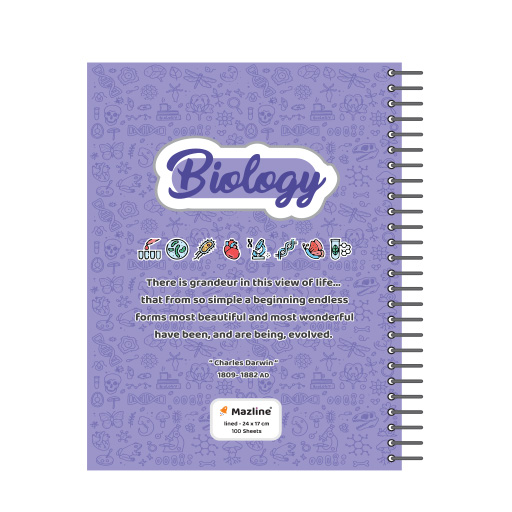 دفتر ۱۰۰ برگ طرح زیست جلد سخت (برند مازلاین)-۳.jpg