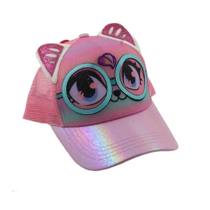 کلاه نقابدار هولوگرامی طرح گربه عینکی (برند وست)