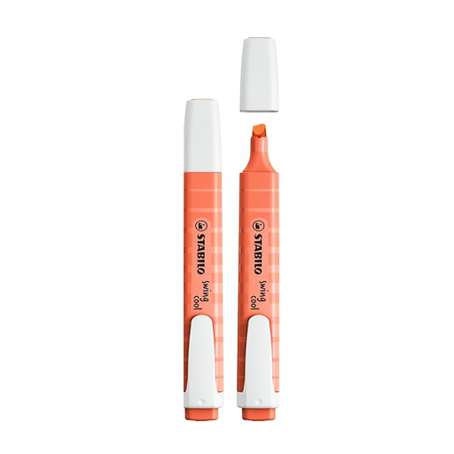 ماژیک علامت گذار Swing cool رنگ مرجانی ملایم پاستلی (برند استابیلو)