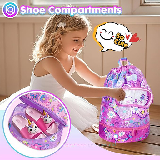 کیف ضد آب بنددار طرح گربه (برند وست)-۳.jpg