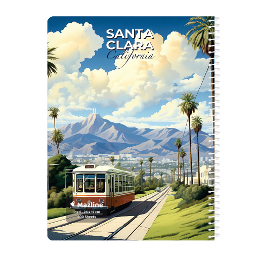 دفتر ۱۰۰ برگ تک خط سیمی فانتزی (برند مازلاین)-۵.jpg