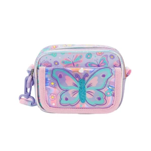 کیف رو دوشی دو لایه بزرگ طرح پروانه (برند وست)