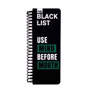 دفتر یادداشت تودولیست سیاهبرگ (برند لانگو)