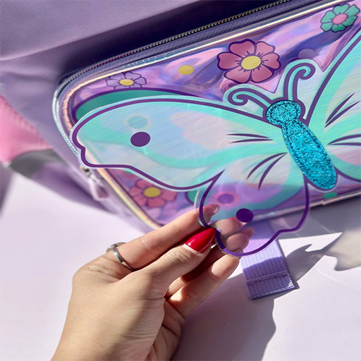 کوله پشتی ۳۰ در ۴۰ سانتیمتر طرح پروانه (برند وست)-3.jpg