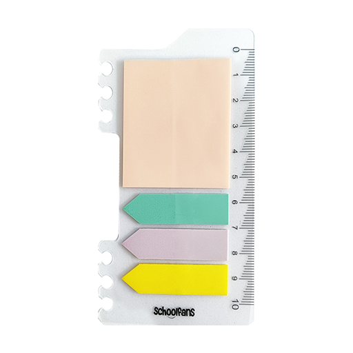 پست ایت پاستلی اندیکس ۲۰ برگ (برند اسکول فنز)-۱.png