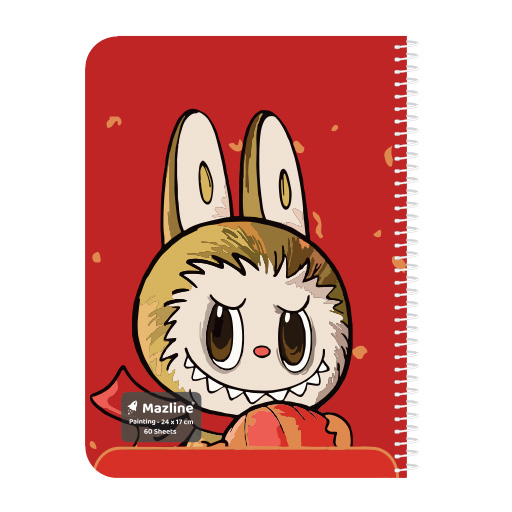 دفتر نقاشی ۶۰ برگ سیمی فانتزی (برند مازلاین)-۹.jpg