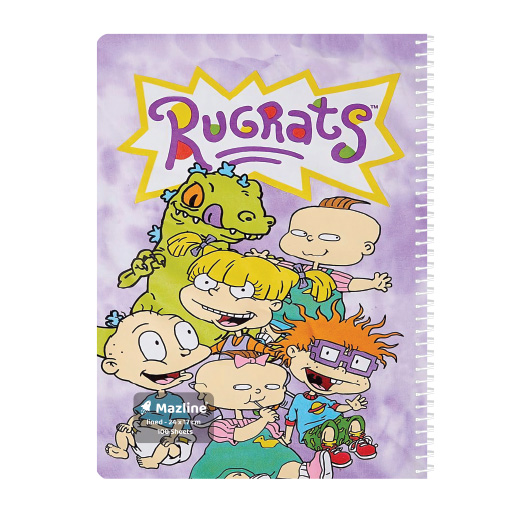 دفتر ۱۰۰ برگ تک خط سیمی فانتزی (برند مازلاین)-۱۱.jpg