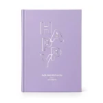 دفتر یادداشت 120 برگ کشدار هپی (برند لانگو)-بنفش.jpg