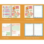 دفتر ۱۰۰ برگ سیمی جلد سخت با استیکر طرح کپی بارا (برند لانگو)-۲.jpg