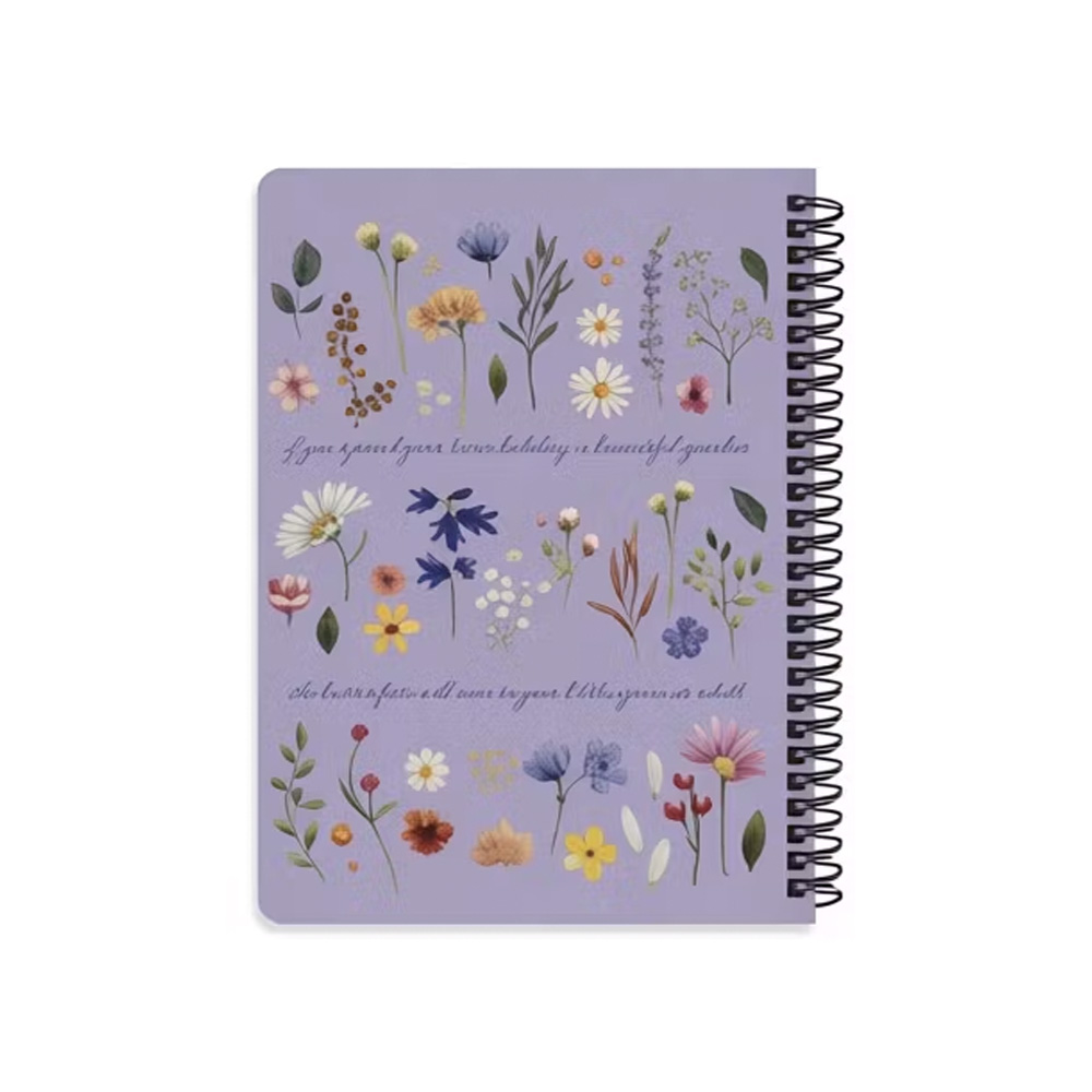 دفتر ۱۰۰ برگ سیمی جلد سخت با استیکر طرح نیچر (برند لانگو)-۵.jpg