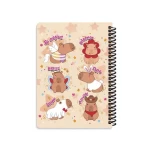 دفتر ۱۰۰ برگ سیمی جلد سخت با استیکر طرح کپی بارا (برند لانگو)-۵.jpg