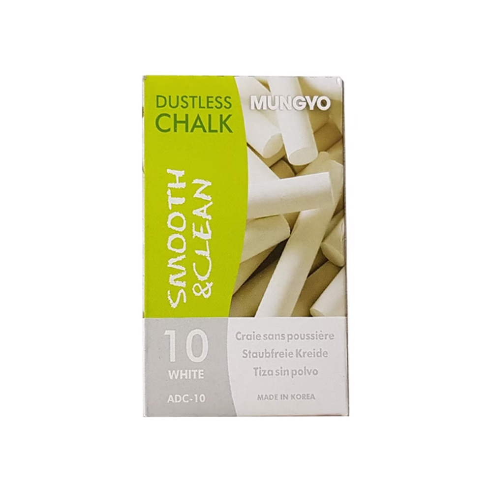 گچ سفید بسته ۱۰ عددی (برند مانگیو)