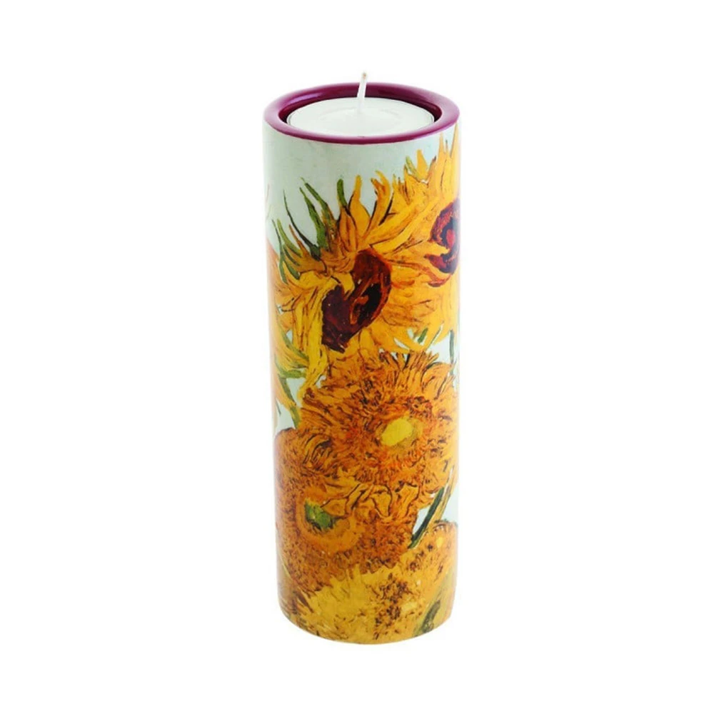 شمعدان Van Gogh Sunflowers Tealight Holder (برند دو).jpg