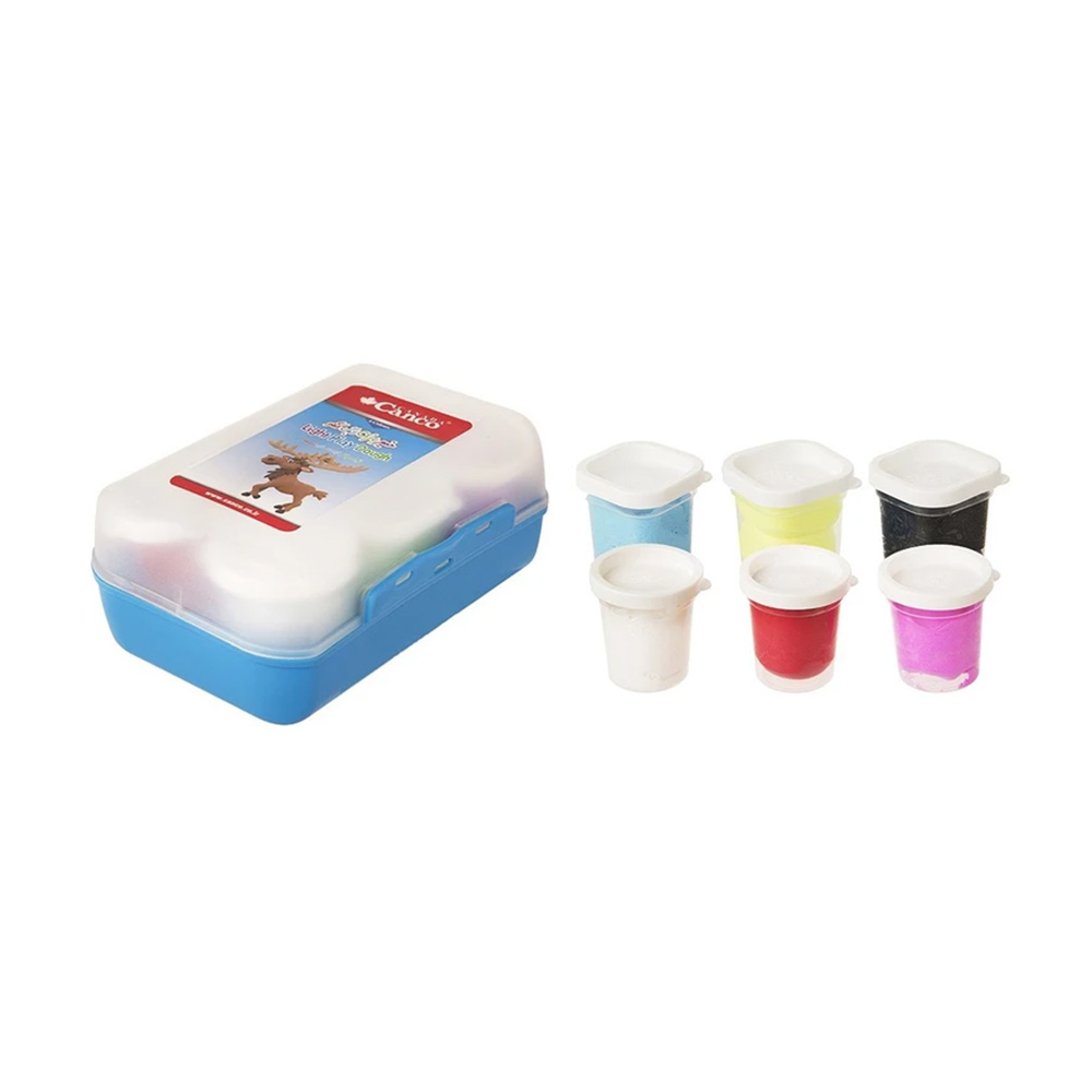 خمیر بازی سبک مدل ظرف قدیم ۶ رنگ (برند کنکو)